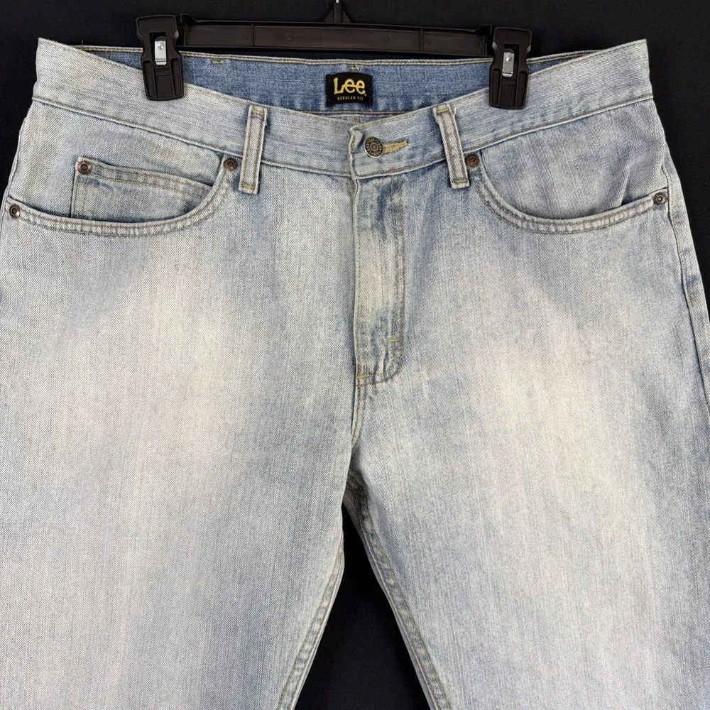 Men's Lee Jeans Regular Straight 2009005 Wicked Blue 36x30